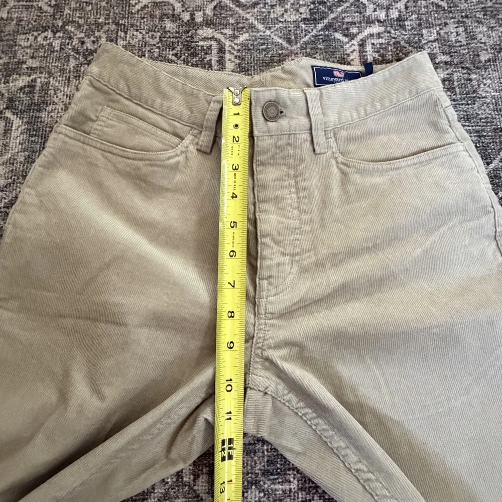 Vineyard Vines Pants Mens 30x30 Beige Corduroy Khaki Straight Leg Preppy Office